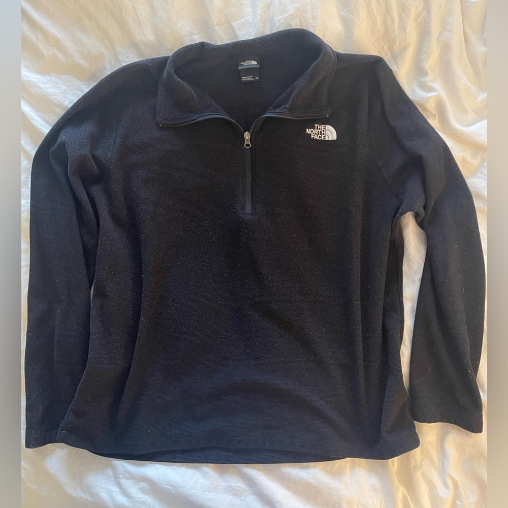 The North Face Mens Black Quarter Zip